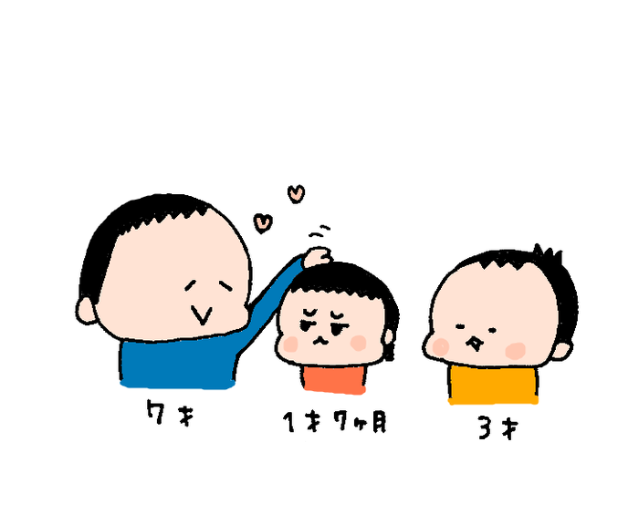 3人目を出産後、お兄ちゃんたちの赤ちゃん返りが…ハナペコ絵日記　各種年代そろっています＜7＞の画像8