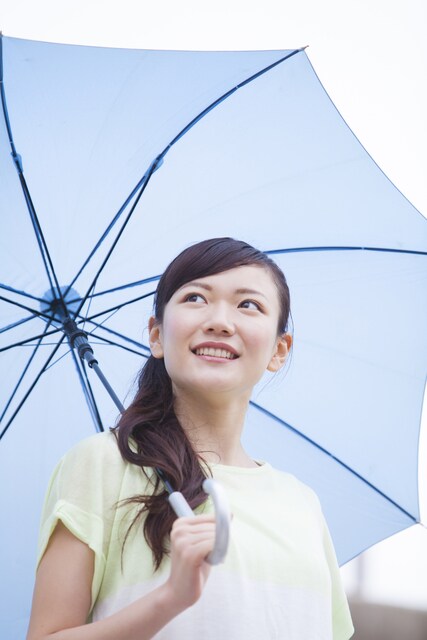 突然の雨対策に！便利で可愛いワンタッチオープンの折り畳み傘の画像4