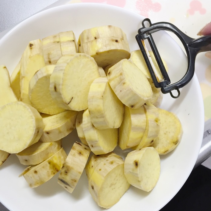 さつまいも掘りの日のおやつに！時短スイートポテトの作り方の画像2