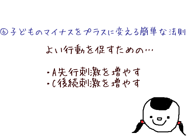 3分で分かる！子どもの「よい行動」を増やす応用行動分析入門の画像6