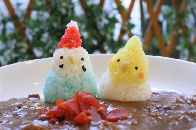 12/23から限定メニュー！「X’masインコカレー」が可愛すぎる♡のタイトル画像