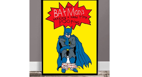バットマンって うんちするの大変そう 娘の発言をアートに変えた パパの傑作イラスト10選 Conobie コノビー
