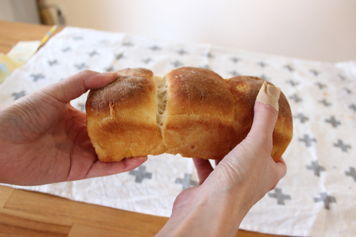 おかずパンの定番にいかが？粒コーンたっぷり♡ふわふわコーンブレッドの画像10