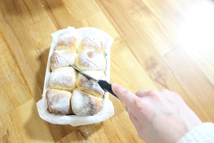 コンデンスミルクでふわふわミルキーなちぎりパン！サンドイッチのオススメレシピの画像6