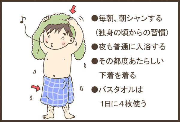 5人家族、洗濯物を減らしたい！ので、「洗濯仕分け」してみた結果…の画像3