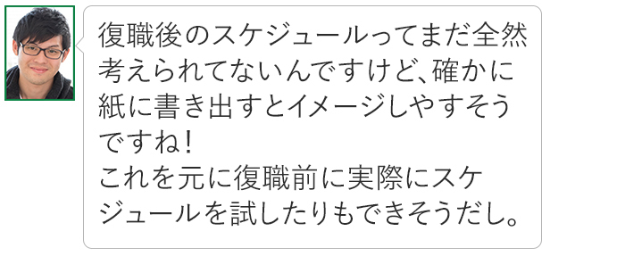 復職後の生活、イメージできてる？夫婦で試す「必須シミュレーション」の画像10