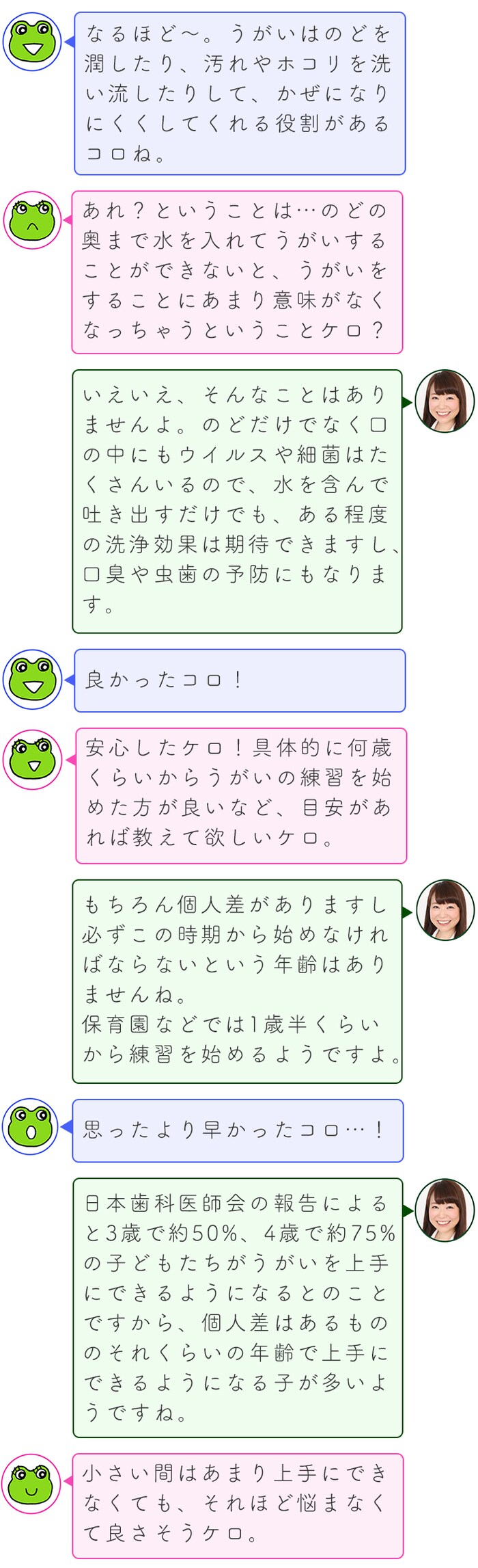 「うがいって本当に意味があるの？」ママの素朴な疑問を先生に聞いてみた！ の画像6