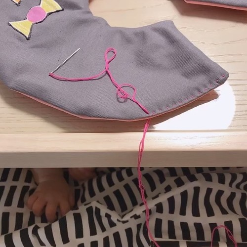 赤ちゃんに手作りの贈り物♡「手作りスタイ」の作り方＆アイデア集