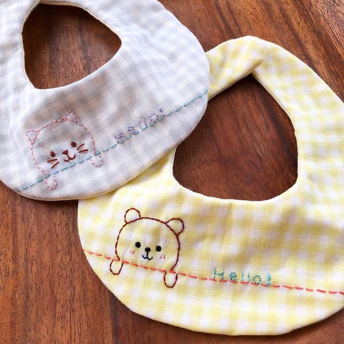 赤ちゃんに手作りの贈り物♡「手作りスタイ」の作り方＆アイデア集の画像4