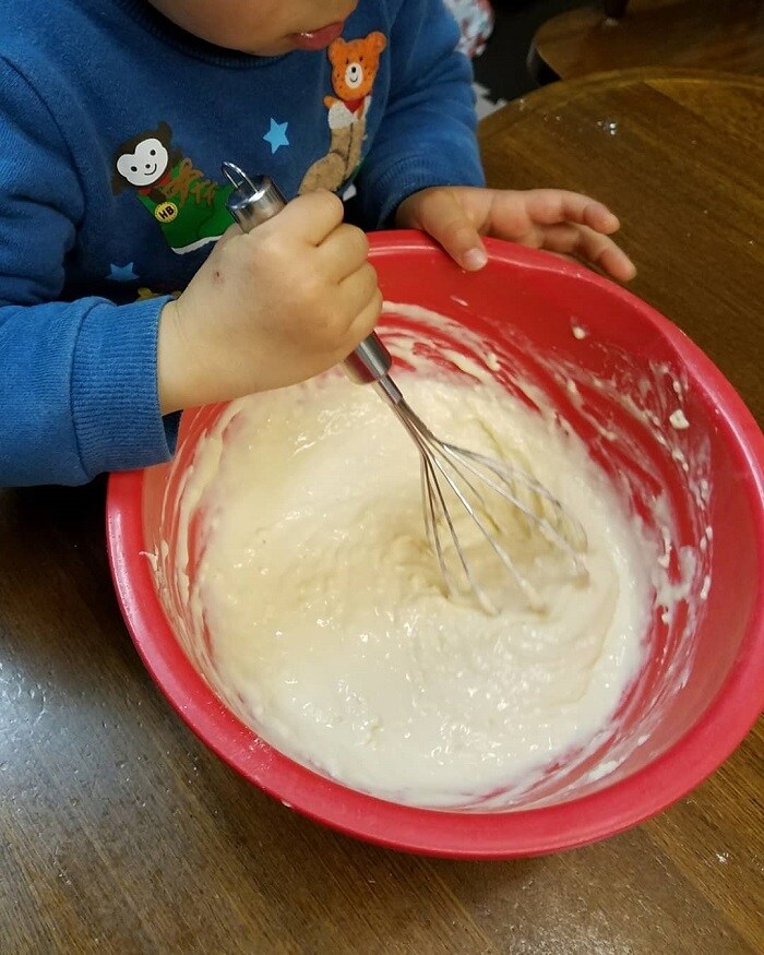 自分で作ったお料理は特別な味、まぜまぜこねこね「＃親子クッキング」の画像13