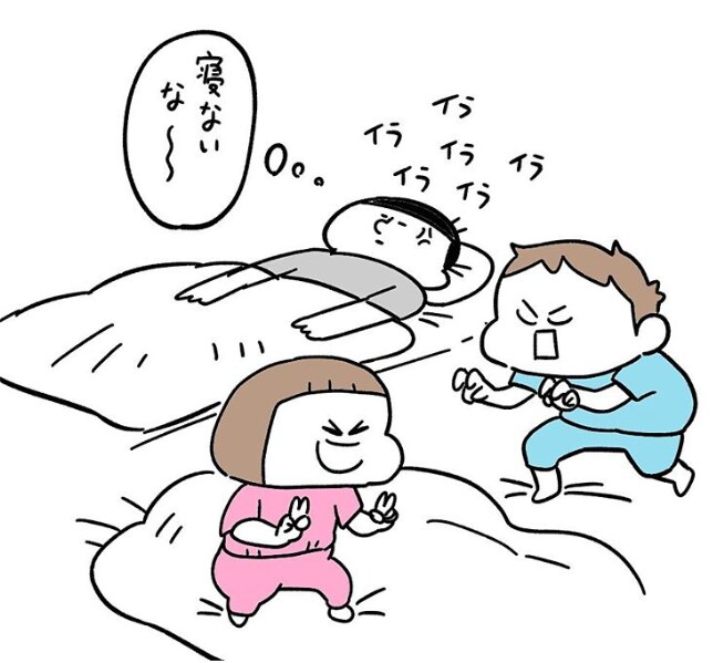 楽しく入眠できるステキ作戦！のはずが…パパが策に溺れるまで(笑)の画像3