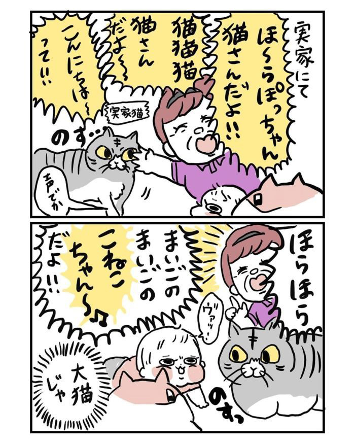 ばあば渾身の"いないいないばあ"が…恐怖以外のなんでもなかった（笑）の画像12