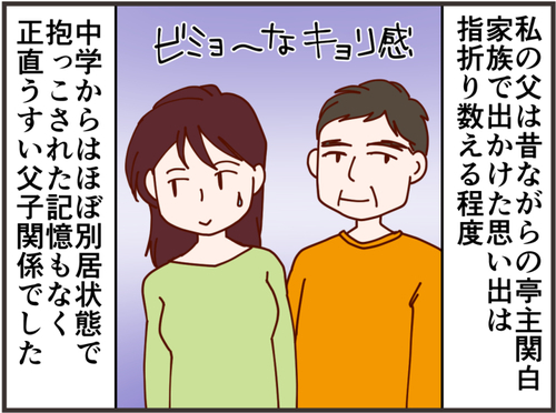 正直うすい関係と思ってたけど…。父と親しんだ趣味が、産後の私を支えた話のタイトル画像