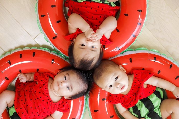 向日葵にスイカに花火…夏×子どもは最強～！映えるお写真、集めました♡の画像1