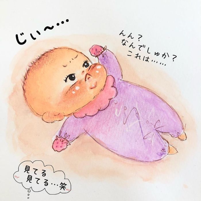 ゴクッ…これは泣く５秒前…！？表情ひとつで翻弄する、生まれたての日々♡の画像13