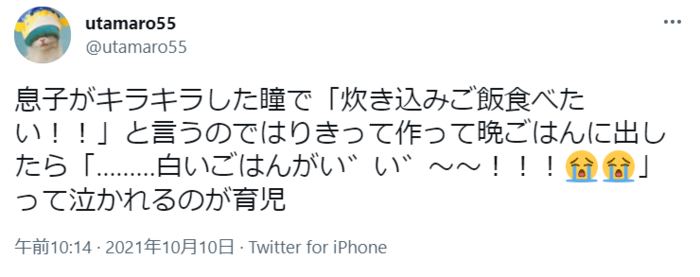 子どものリクエストで作ったメニュー。「違う！」と号泣されるまでがセットの画像1