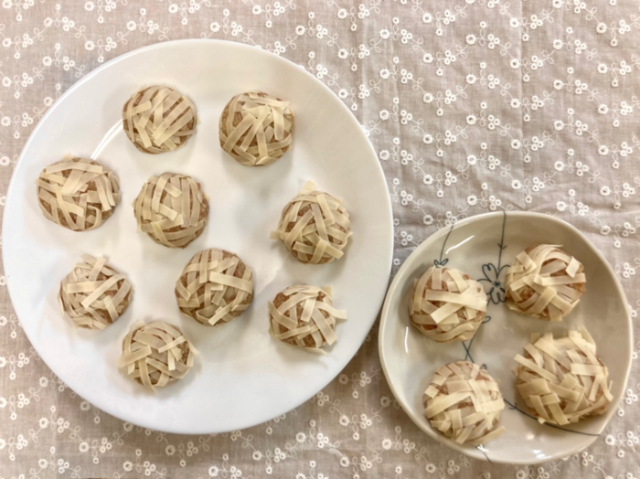 蒸し器がなくてもOK！レンジで作る”包まないシュウマイ”の画像4