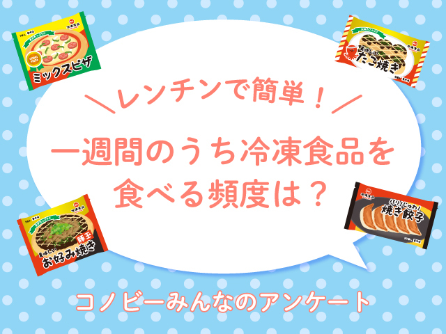 「週2回」は約2割。冷凍パスタを食べる頻度で最も多いのは？のタイトル画像