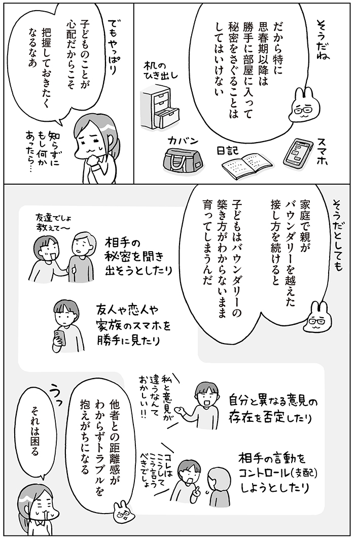 「親子なんだから何でも話して」は間違い？「バウンダリー」とはの画像6