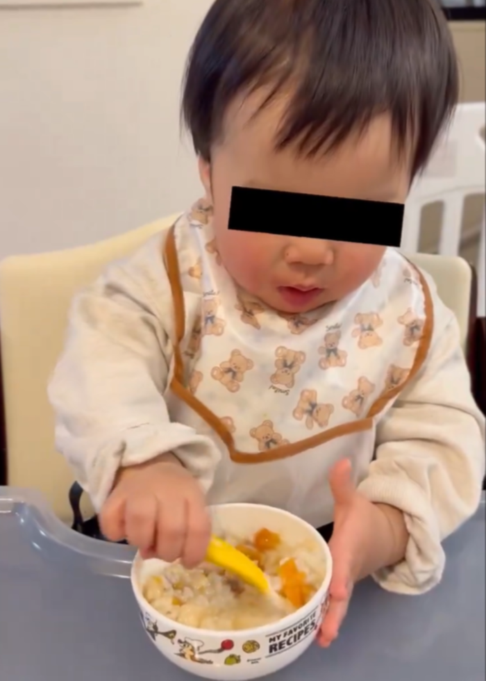 食いしん坊が編み出した究極のご飯をこぼさない「ギュッと押し込む術」笑の画像2