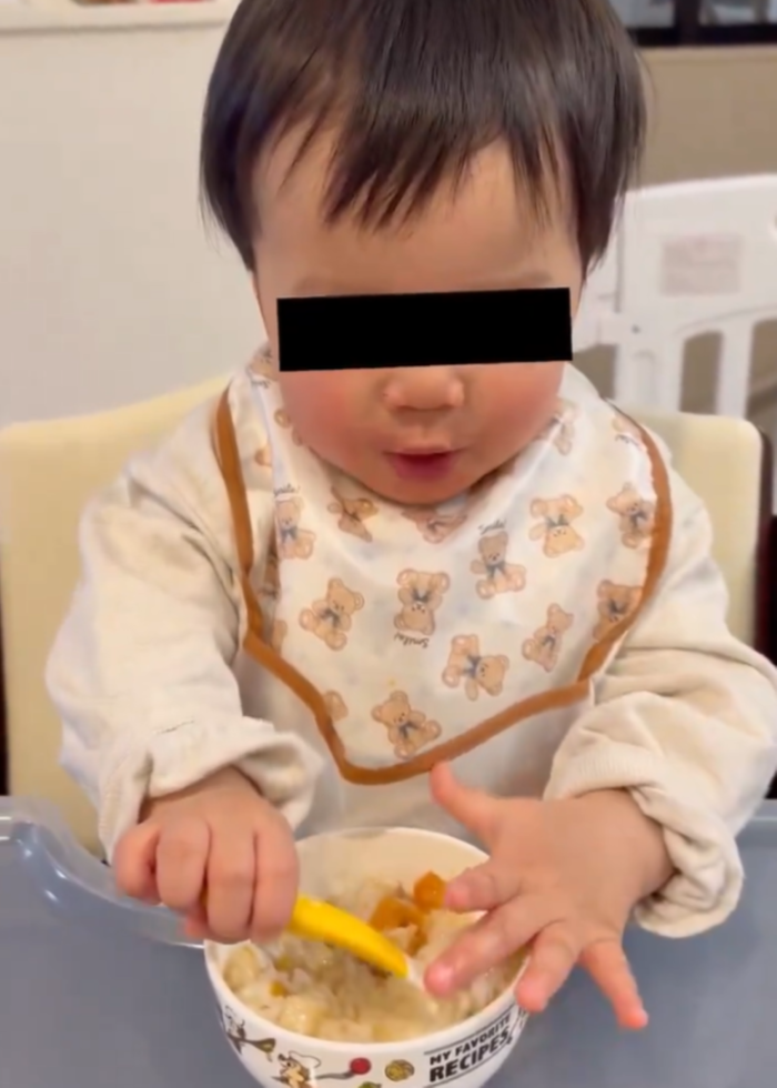 食いしん坊が編み出した究極のご飯をこぼさない「ギュッと押し込む術」笑の画像3