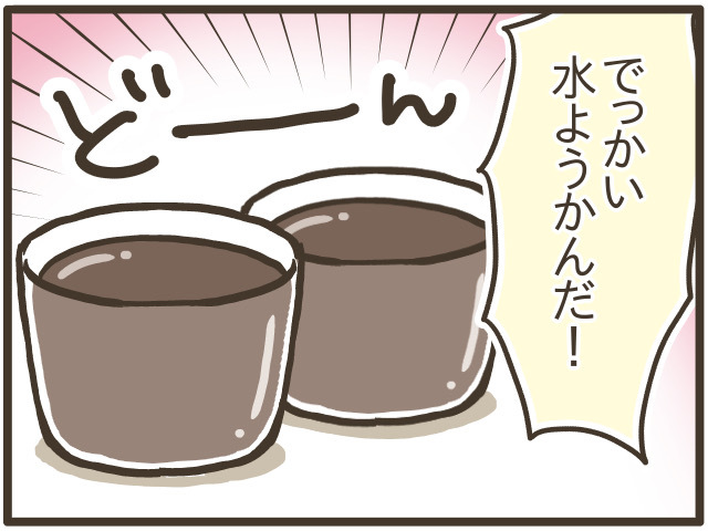 「大きい水ようかんが食べたいな」実家に行ったら、夢が叶った！のタイトル画像