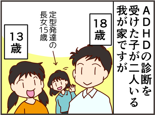 ADHDでも特性の違う兄妹。診断を受け前向きに手助けする気持ちになれたのタイトル画像